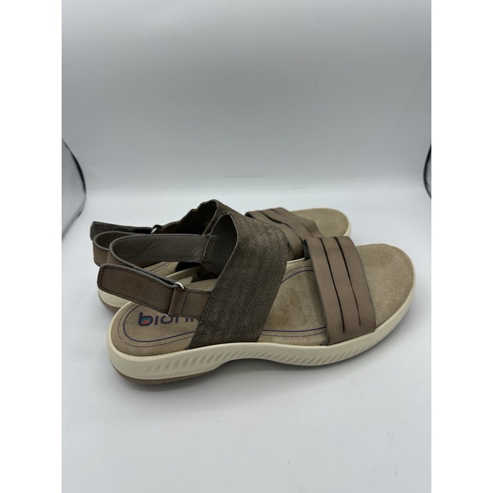 Bionica Womens Size 9M Brown Leather Slingback Comfort Sandals BI0014808